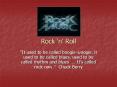 Rock  PowerPoint PPT Presentation