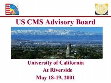US CMS Advisory Board
