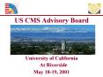 US CMS Advisory Board PowerPoint PPT Presentation