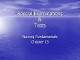 Special Examinations PowerPoint PPT Presentation