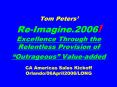 Tom Peters PowerPoint PPT Presentation