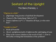 Sextant of the Upright