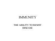 IMMUNITY
