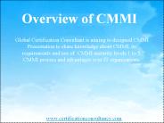 Overview of CMMI