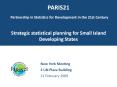 PARIS21 Partnership in Statistics for Development in the 21st Century  Strategic statistical planning for Small Island Developing States PowerPoint PPT Presentation