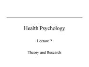 Health Psychology
