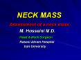 NECK MASS PowerPoint PPT Presentation