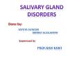 SALIVARY GLAND PowerPoint PPT Presentation