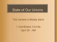 State of Our Unions PowerPoint PPT Presentation