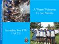 A Warm Welcome To our Parents PowerPoint PPT Presentation