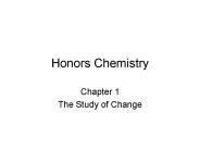 Honors Chemistry