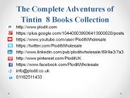 The Complete Adventures of Tintin  8 Books Collection