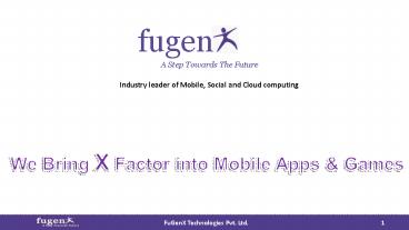 FuGenX-Mobile Apps Development Company
