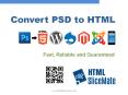 PSD to HTML PowerPoint PPT Presentation