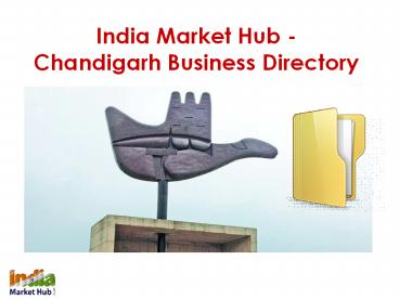 India Market Hub | Chandigarh Business Directory | B2B Marketplace India