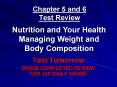 Chapter 5 and 6 Test Review PowerPoint PPT Presentation