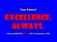 Tom Peters PowerPoint PPT Presentation