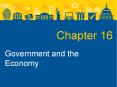 Government and the Economy PowerPoint PPT Presentation