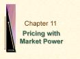 Pricing with Market Power PowerPoint PPT Presentation
