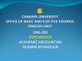 CANKAYA UNIVERSITY OFFICE OF BASIC AND ELECTIVE COURSES -ENGLISH UNIT- PowerPoint PPT Presentation