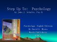 Step Up To: Psychology by John J. Schulte, Psy.D. PowerPoint PPT Presentation