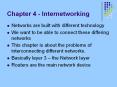 Chapter 4 - Internetworking PowerPoint PPT Presentation