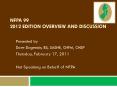 NFPA 99 2012 EDITION OVERVIEW AND DISCUSSION PowerPoint PPT Presentation