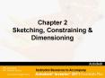 Chapter 2 Sketching, Constraining PowerPoint PPT Presentation