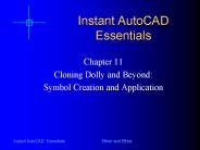 Instant AutoCAD Essentials
