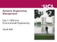 Systems Engineering Management PowerPoint PPT Presentation