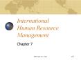International Human Resource Management PowerPoint PPT Presentation