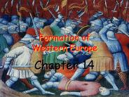 Formation of Western Europe