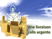 Une livraison colis urgente