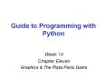 Guide to Programming with Python PowerPoint PPT Presentation