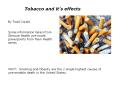 Tobacco and it PowerPoint PPT Presentation
