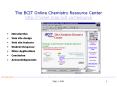The BCIT Online Chemistry Resource Center http://nobel.scas.bcit.ca/resource PowerPoint PPT Presentation