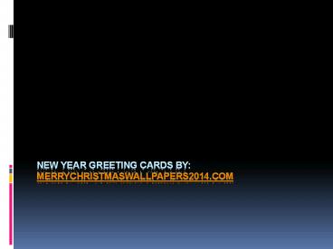 Christmas Cards 2014