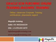 oracle scm purchasing online training