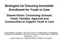Child Welfare, Education, and The Courts: A Collaboration to Strengthen Educational Successes of Children and Youth in Foster Care Conference PowerPoint PPT Presentation