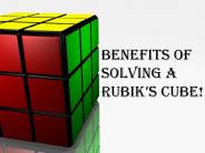 Benefits of Solving Rubik's Cube