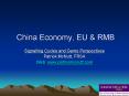 China Economy, EU PowerPoint PPT Presentation