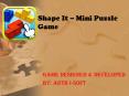 Shape It Mini Puzzle Game PowerPoint PPT Presentation