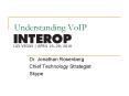Understanding VoIP PowerPoint PPT Presentation