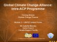 Global Climate Change Alliance: Intra-ACP Programme PowerPoint PPT Presentation