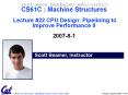 CS61C - Lecture 13 PowerPoint PPT Presentation