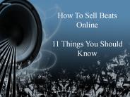 How To Sell Beats Online