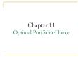 Chapter 11 Optimal Portfolio Choice PowerPoint PPT Presentation
