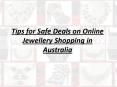 Tips for Safe Deals on Online Jewellery Shopping in Australia