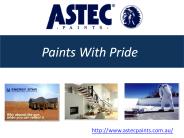 Beautiful House Finishes By ASTEC Paints