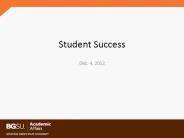 Student Success